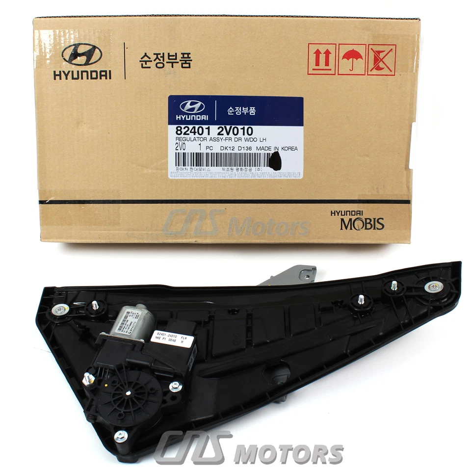 GENUINE Hyundai Veloster 12-17 for Power Window Regulator DRIVER Side 824012V010 - Image 2 of 4