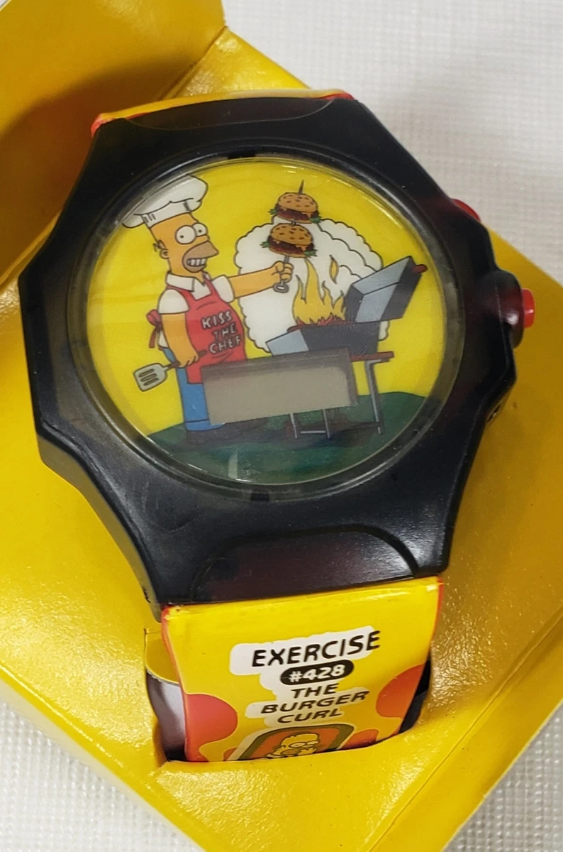 Burger king simpsons watches sale