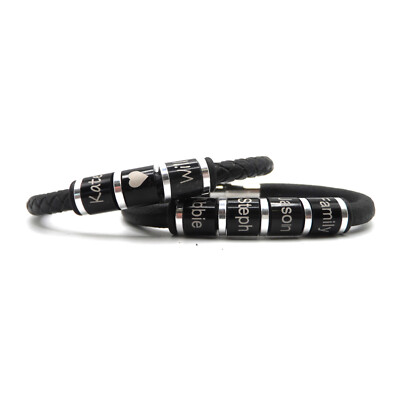 Personalisiertes Herren Armband für Geburtstag Weihnachten Valentinstag und Vatertag
