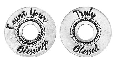 Count Your Blessings Blessing Ring Charm, Handcrafted | Truly Blessed