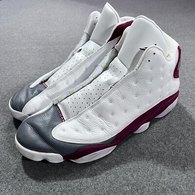 Nike Air Jordan 13 Retro Grey Toe 2014 414571-126 OG XIII White/Grey Size 18 | eBay