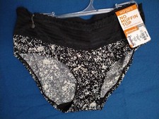 WARNERS SIZE S/5 HIPSTER BLACK CREAM NEW WITH TAGS
