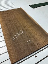 Fumed Oak Raw Wood Veneer 2 sheets 25'' x 13'' 232Q