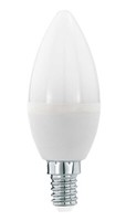 Eglo Led-Leuchtmittel GlüHbirne Lampe Birne Led Leuchtmittel Opalglas Weiß E14