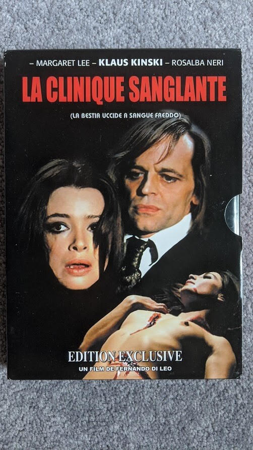 Slaughter Hotel Italian Horror Klaus Kinski Rosalba Neri DVD BL Films