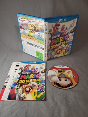 Super Mario 3D World, Wii U, Complete, Authentic!