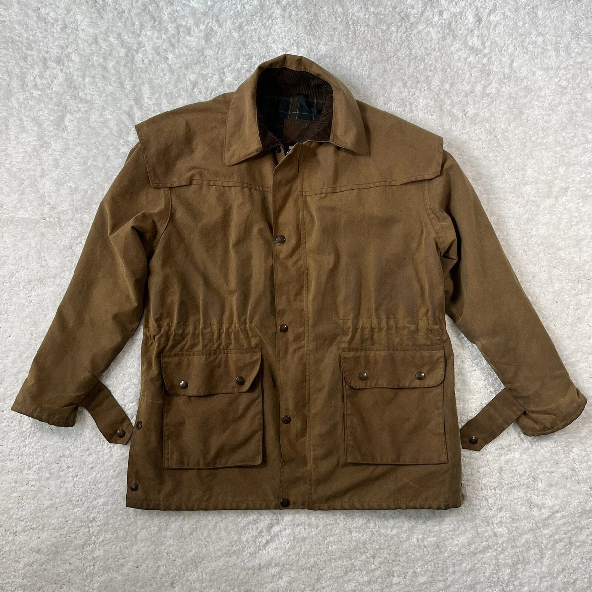Stockman Australian Oilskin Jacket Mens 3 XS Western Riding Coat