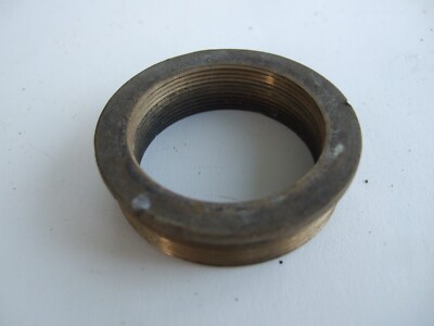 Vergaserflansch Messing Reduzierring. 1 3/4 bis 1 3/8