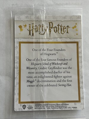 Godric Gryffindor Wizarding World Harry Potter Chocolate Frog
