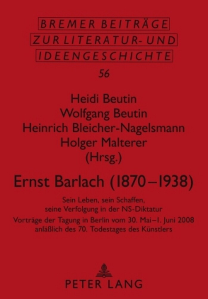 Thumbnail - Ernst Barlach (1870-1938) Heidi Beutin (u. A.) Taschenbuch Deutsch