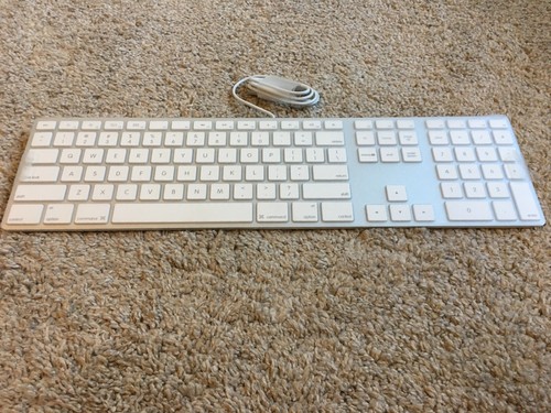Apple Aluminum Wired USB Keyboard A1243 + Apple Mighty Mouse A1152 Set ***New*** - Picture 11 of 18