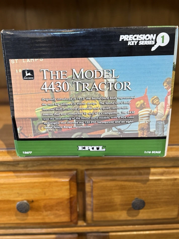 ERTL 1/16 SCALE PRECISION KEY SERIES #1 JOHN DEERE MODEL 4430 TRACTOR - READ - Image 4 of 4