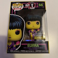 Funko Pop! Vinyl: Elvira, Mistress of the Dark - Elvira (Black Light) -...