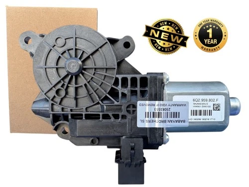 NEW 6Q2959802F 402151D VOLKSWAGEN SKODA Power Window Motor 1 YEAR WARRANTY
