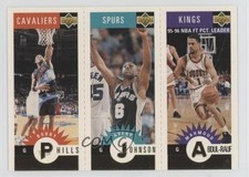 1996-97 Collector's Choice Mini-Cards Gold Bobby Phills Avery Johnson 0f21
