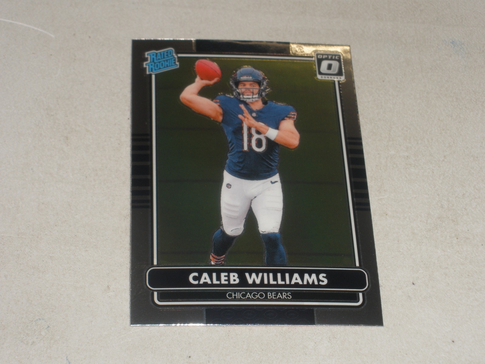 2024 Donruss Optic Rated Rookie 2014 Retro Series #1 Caleb Williams RC