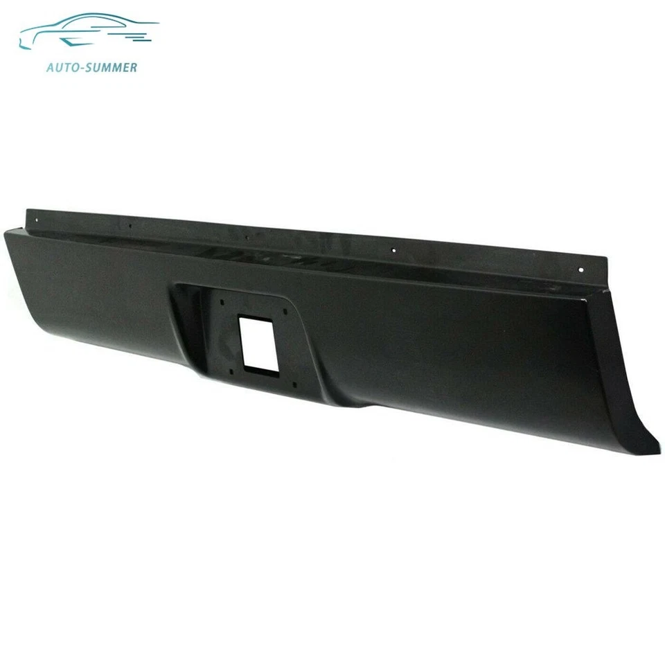 Rear Bumper Roll Pan w/LED License For Silverado Sierra 1500 1999 2000 2001-2007 - Image 3 of 4