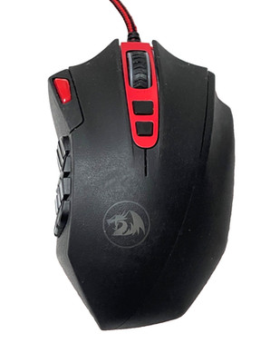 Red Dragon Wired MMO Gaming Mouse 12400 DPI w/ 18 Buttons, RGB Lights, M901-2