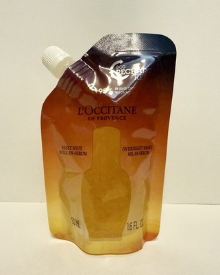 L'Occitane Immortelle Overnight Reset Oil-in-Serum - Refill (1.6oz/50ml) Sealed