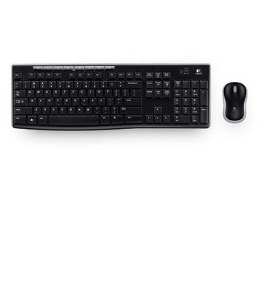 Logitech Wireless Combo MK270 Radio Transfer, PC / Mac, Keyboard