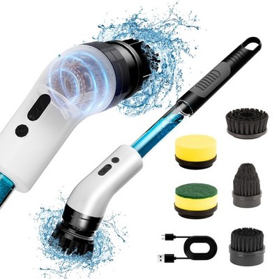 Waterproof Electric Rotating Cleaning Brush - Self Rotating Washer for Effortles
