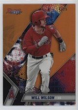 2019 Bowman's Best Top Prospects Orange Refractor 14/25 Will Wilson #TP-23 nd3
