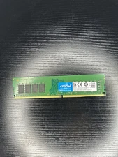 Crucial Micron 16GB (1x8) DDR4-2400 UDIMM Desktop Memory