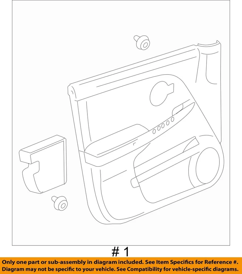 CHEVROLET EQUINOX 2005 MOLDURA ASM 15237658 - NUEVO FABRICANTE DE EQUIPOS ORIGINALES 15237658 Foto 3 de 3