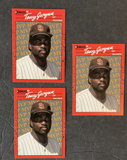 1990 Donruss Tony Gwynn Card #BC-4 (3 Card Lot)
