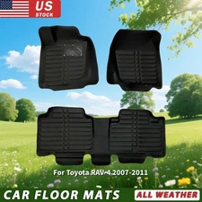 Floor Liners Foot Mats Pad Tray Custom for Toyota RAV4 RAV-4 2007-2009 2010 2011
