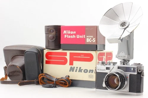 [N MINT w/Box] Nikon SP Late Titan 35mm Film Camera w/ 5cm f1.4 Lens From JAPAN