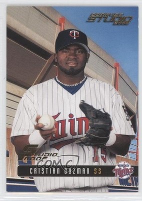 2003 Donruss Studio Studio Proof 50/100 Cristian Guzman #46 fm0