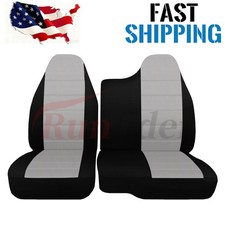 Gray 6040 Split Bench Seat Covers For Ford Ranger 1998-2003 - High Back Design Gray 6040 Split Bench Seat Covers For Ford Ranger 1998-2003 - High Back Design