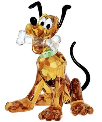 SWAROVSKI DISNEY MICKEY FRIENDS TOLLER ''PLUTO MIT KNOCHEN IM MUND'' 5301577