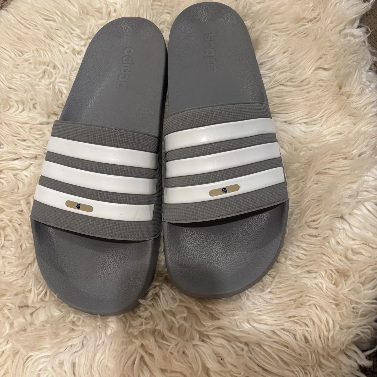 adidas M Gray Sandals for Men for sale | eBay