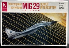 Hobby Craft MIG 29 FULCRUM Soviet Interceptor 1:72 Airplane Model Kit - New