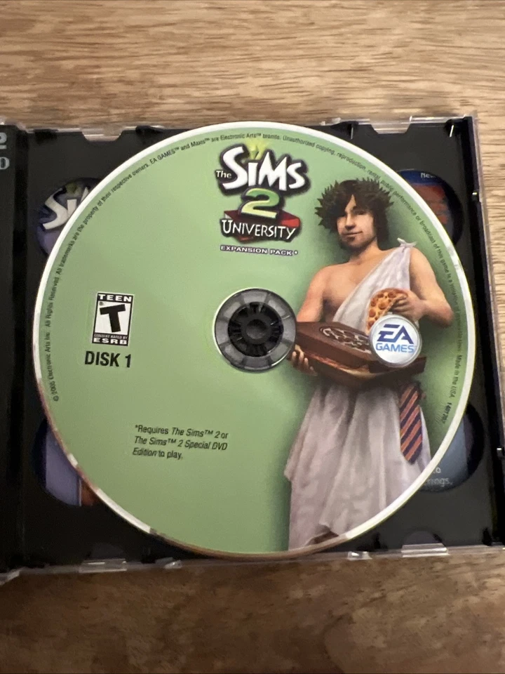 The Sims 2 University Expansion Pack Video Game Pc Cd-ROM T-Teen EA Games - Image 4 of 4