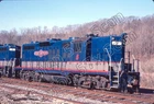 Original Slide- Elk River RR GP9 #5 At Gassaway, WV. 3/02