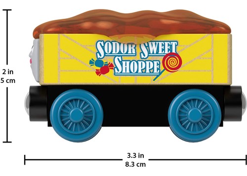 Thomas the Tank Engine Wooden Rail Series (Thomas) Candy Car [2 years old and up - 第 2/6 張圖片