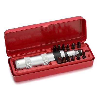 1/2'' Hand Reversible Manual Impact Driver Tool Set 12PC Impact Screwdriver