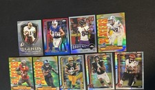 2025 Topps Chrome NFL Lot! Pulsar, Power Players, RWB, Throwback! (9)🔥🔥