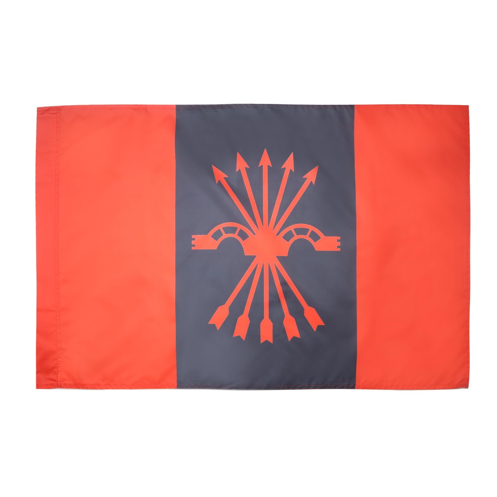 Drapeau Phalange espagnole anti-décoloration 90x60 cm pour préserver les couleurs historiques