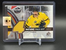 2025-26 Upper Deck SP Game Used 4 Nations Face Off Filip Forsberg Worn Patch