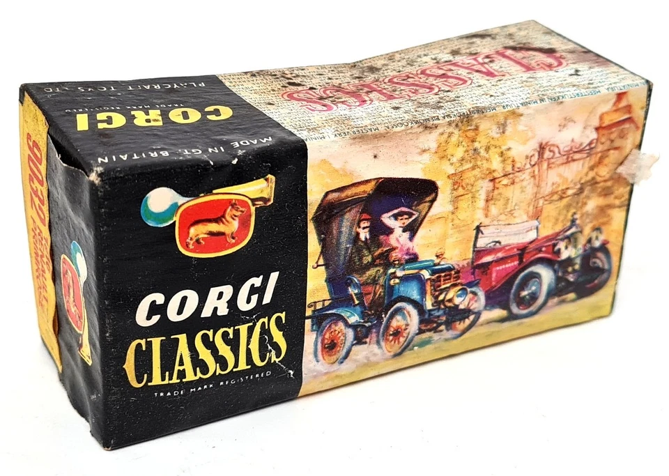 Corgi Classics Playcraft Toys Renault Primrose 1910 Yellow 9032 Car + Box - Image 4 of 4