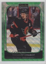 2021-22 O-Pee-Chee Platinum Emerald Surge 3/10 Thomas Chabot #24 2o7