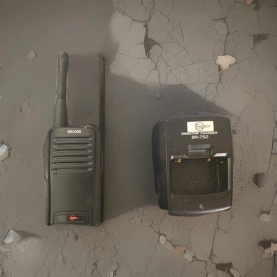 Rocket Radio RR5000 Commercial Two-Way UHF Walkie Talkie with BR-750 Charger...