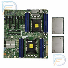Supermicro X11DPH-i C621 Dual LGA3647 2x Xeon Gold 6148 40-Core CPU Combo