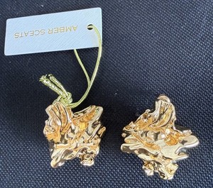 Authentic Golden Earrings Of Enchanted Protection