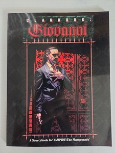 Clanbook: Giovanni (Vampire the Masquerade RPG) FREE US MEDIA MAIL