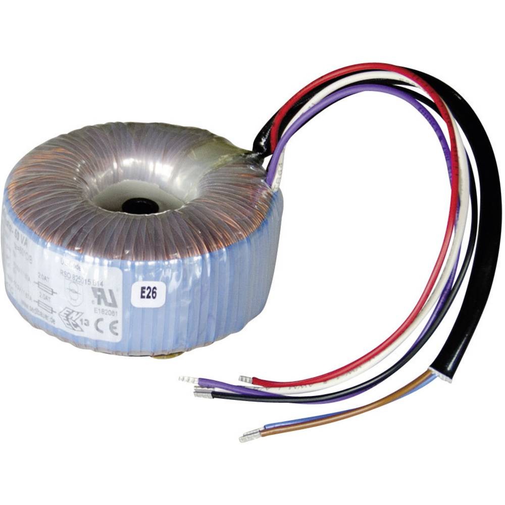 Transformateur torique 50VA Sedlbauer 825013 haute isolation thermique et faible bruit